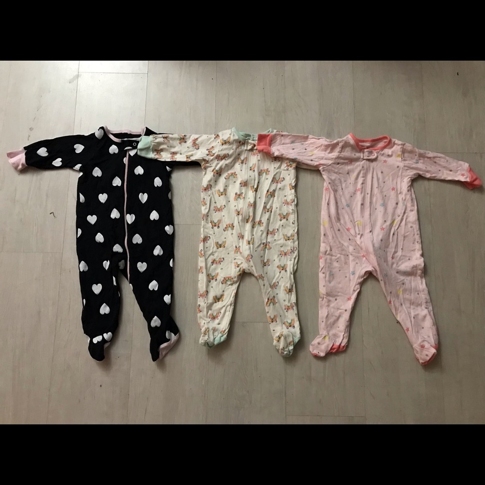 Footsie pajama 3 piece bundle